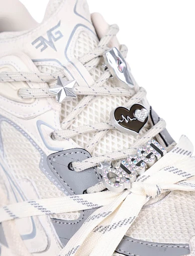 Жіночі кросівки MIRATON зі штучної шкіри білі - фото 5 - Miraton