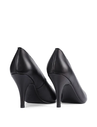 Жіночі туфлі човники MIRATON шкіряні чорні(5854-05-M3501) - фото 4 - Miraton