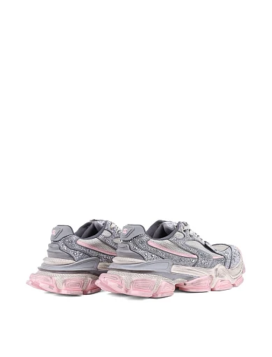 Женские кроссовки MIRATON велюровые серые - фото 4 - Miraton