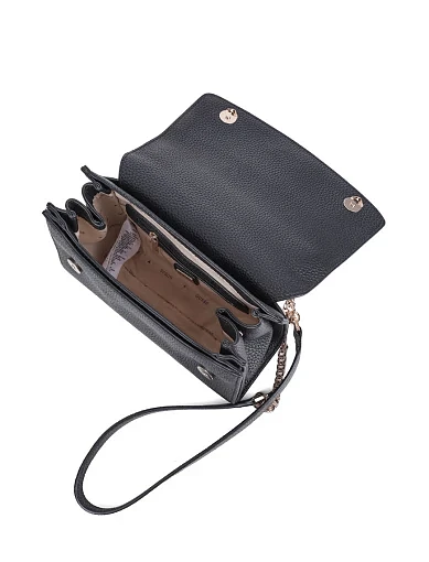 Жіноча сумка крос-боді Guess з екошкіри чорна(HWBG73 34210ОЗ25-26) - фото 5 - Miraton