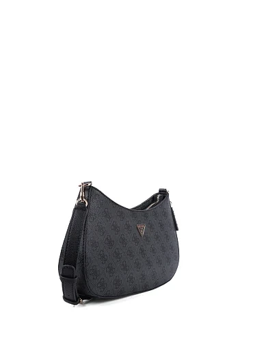 Жіноча сумка через плече Guess з екошкіри сіра - фото 2 - Miraton