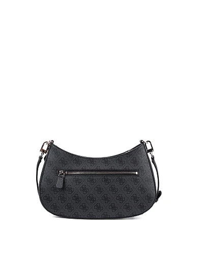 Жіноча сумка через плече Guess з екошкіри сіра - фото 3 - Miraton