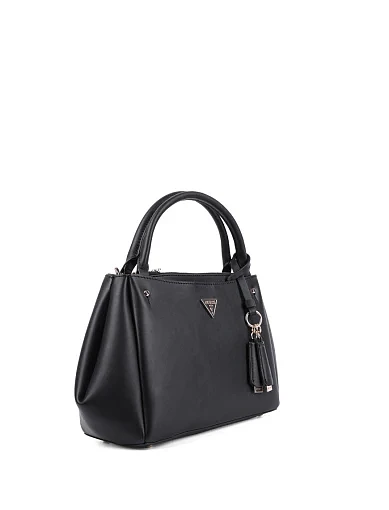 Жіноча сумка тоут Guess з екошкіри чорна(HWNG96 69060) - фото 2 - Miraton