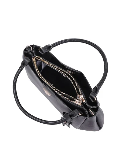 Жіноча сумка тоут Guess з екошкіри чорна(HWNG96 69060) - фото 5 - Miraton