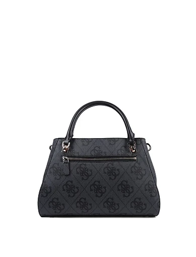 Женская сумка тоут Guess из экокожи серая - фото 3 - Miraton