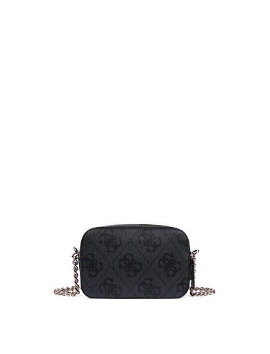 Жіноча сумка крос-боді з екошкіри сіра(HWOS96 72140) - фото 3 - Miraton