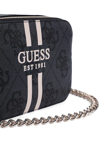 Жіноча сумка крос-боді з екошкіри сіра(HWOS96 72140) - фото 4 - Miraton