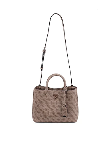 Жіноча сумка тоут Guess з екошкіри бежева(HWSG69 74060ОЗ25-26) - фото 6 - Miraton