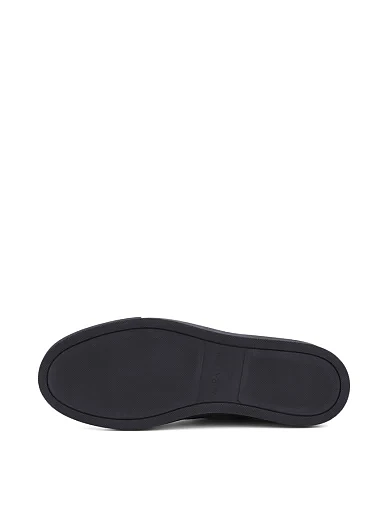 Чоловічі черевики замшеві чорні (813X-05-X12M) - фото 2 - Miraton