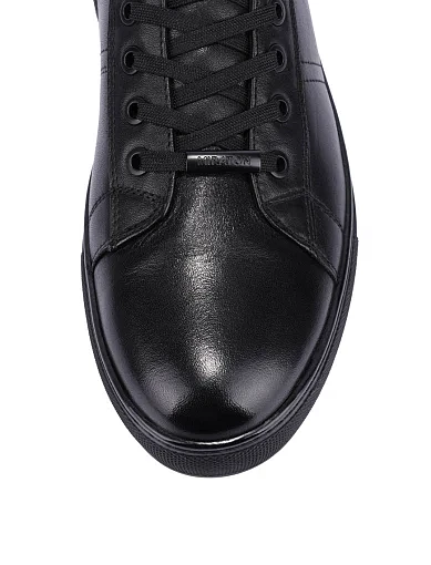 Чоловічі черевики шкіряні чорні (8587X-06-D01/D02M) - фото 5 - Miraton