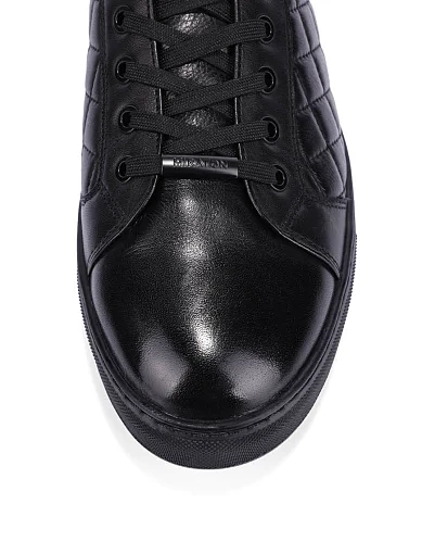 Чоловічі черевики шкіряні чорні (8786X-20-A08/G11M) - фото 5 - Miraton