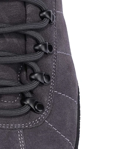 Чоловічі черевики замшеві сірі (88510X-20-NR2M) - фото 5 - Miraton