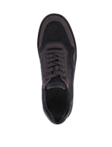 Чоловічі кеди MIRATON замшеві сірі (M06628A-20-M240/U58/A08/NR2) - фото 2 - Miraton