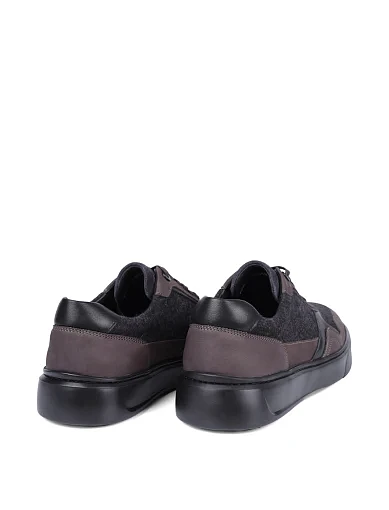 Чоловічі кеди MIRATON замшеві сірі (M06628A-20-M240/U58/A08/NR2) - фото 4 - Miraton