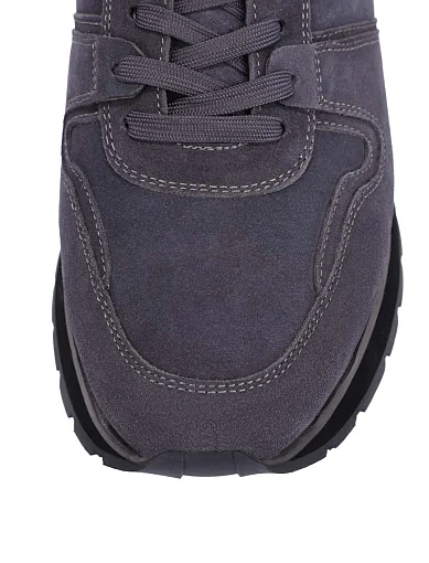 Чоловічі кросівки замшеві сірі (M149A-04-NR2M) - фото 5 - Miraton