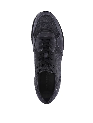 Чоловічі кросівки MIRATON замшеві сірі (M149A-80-NR2/U58/S42) - фото 2 - Miraton