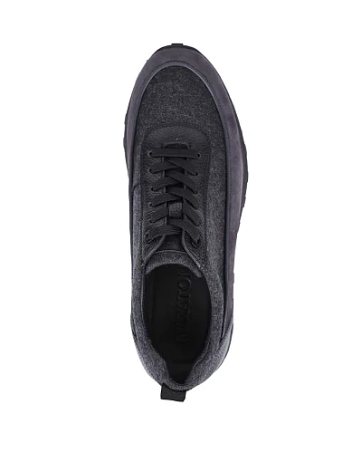 Чоловічі кросівки MIRATON замшеві сірі (MU097A-011-NR2/U58/G70) - фото 6 - Miraton