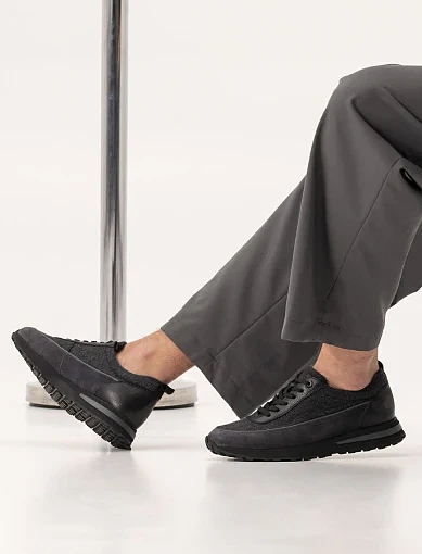 Чоловічі кросівки MIRATON замшеві сірі (MU097A-011-NR2/U58/G70) - фото 7 - Miraton