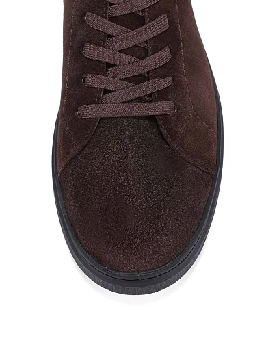 Мужские ботинки MIRATON замшевые коричневые - фото 5 - Miraton