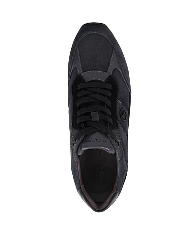 Чоловічі кросівки MIRATON замшеві сірі (MU192A-60-MU37) - фото 2 - Miraton