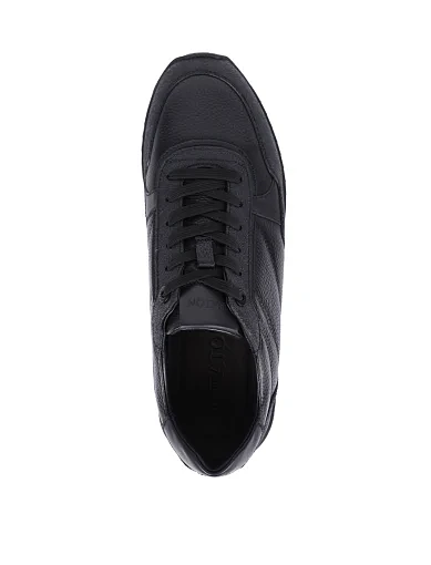 Чоловічі кросівки MIRATON шкіряні чорні (MU192A-80-XJ1/G11/S42) - фото 2 - Miraton