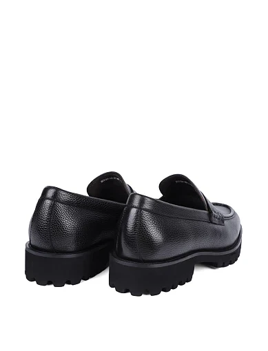 Чоловічі туфлі Miguel Miratez шкіряні чорні (MU316A-60-G11MZ) - фото 4 - Miraton