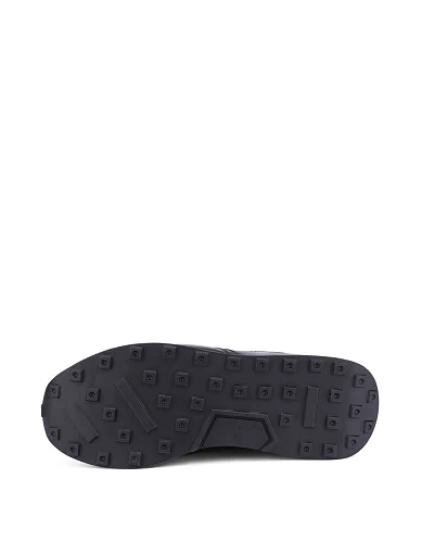 Чоловічі кросівки MIRATON шкіряні чорні (MU342A-06-D01M) - фото 2 - Miraton