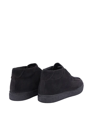 Чоловічі черевики замшеві сірі (2355DH-903-680M) - фото 4 - Miraton