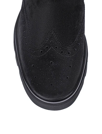 Чоловічі черевики Miguel Miratez замшеві чорні (2359DH-118-187R) - фото 5 - Miraton