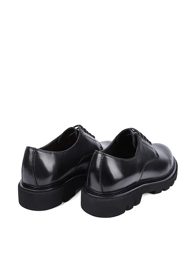 Чоловічі туфлі Miguel Miratez шкіряні чорні (2406D-98-45) - фото 4 - Miraton