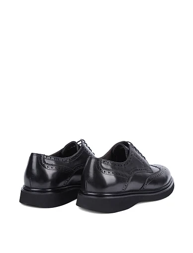 Чоловічі туфлі Miguel Miratez шкіряні чорні (2419D-101-482) - фото 4 - Miraton