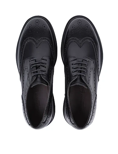 Чоловічі туфлі Miguel Miratez шкіряні чорні (2419D-101-482) - фото 5 - Miraton