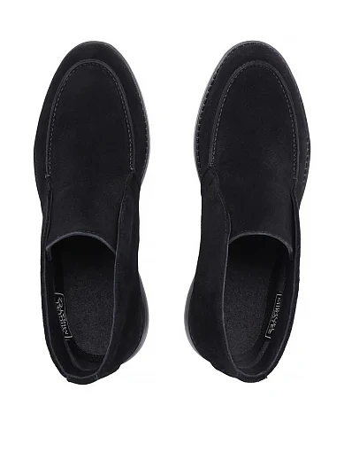 Мужские ботинки Miguel Miratez замшевые черные - фото 2 - Miraton