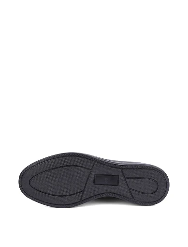 Чоловічі черевики шкіряні чорні (2428DH-97-751M) - фото 5 - Miraton