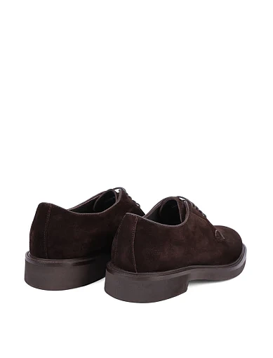 Чоловічі туфлі Miguel Miratez замшеві коричневі (5003D-91-662) - фото 4 - Miraton