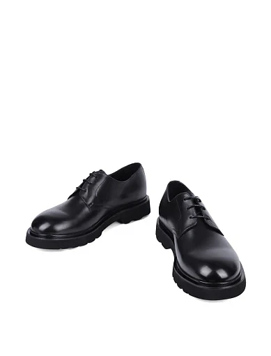 Чоловічі туфлі Miguel Miratez шкіряні чорні (5010D-2-489) - фото 5 - Miraton