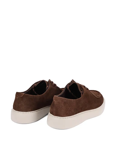 Мужские туфли Miguel Miratez замшевые коричневые - фото 5 - Miraton