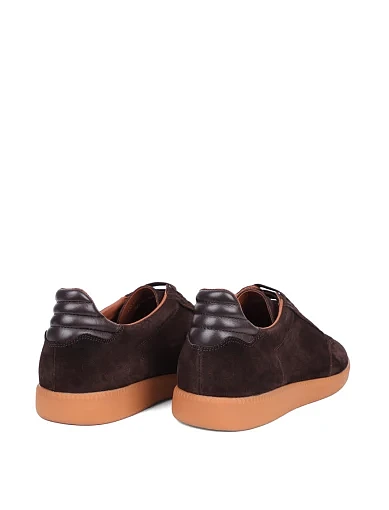 Чоловічі кеди MIRATON замшеві коричневі (5019D-73-662) - фото 4 - Miraton