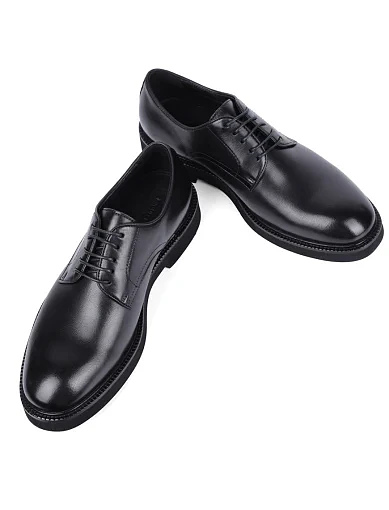 Чоловічі туфлі Miguel Miratez шкіряні чорні (5020D-101-20) - фото 5 - Miraton