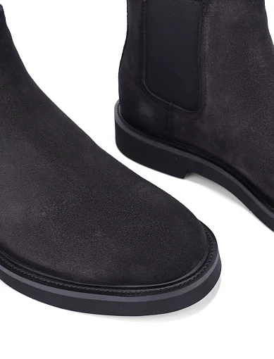 Чоловічі черевики челсі Miguel Miratez замшеві сірі (526DH-110-680R) - фото 5 - Miraton