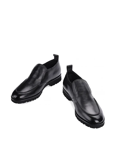 Чоловічі черевики Miguel Miratez шкіряні чорні (527DH-101-1) - фото 2 - Miraton