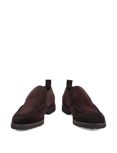 Чоловічі черевики Miguel Miratez замшеві коричневі (527DH-101-662) - фото 2 - Miraton