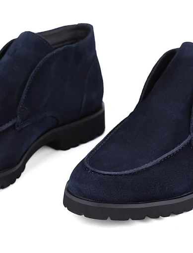 Мужские ботинки Miguel Miratez замшевые синие - фото 5 - Miraton