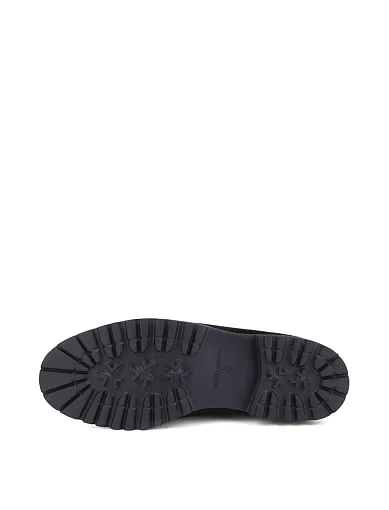 Чоловічі черевики замшеві чорні (527DH-72-187M) - фото 2 - Miraton