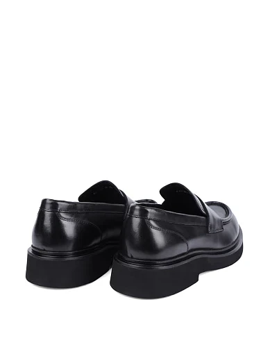 Чоловічі туфлі Miguel Miratez шкіряні чорні (536D-90-20) - фото 4 - Miraton