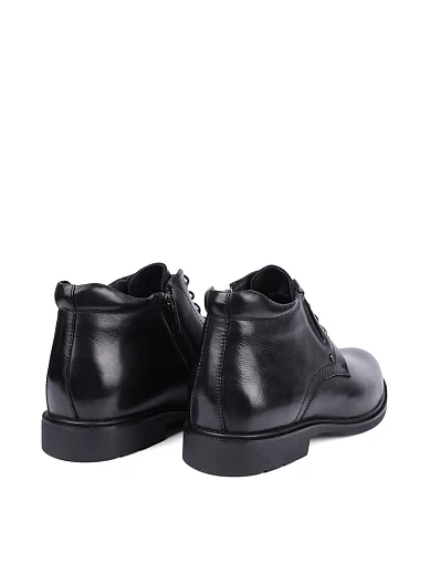 Мужские ботинки Miguel Miratez кожаные черные - фото 4 - Miraton