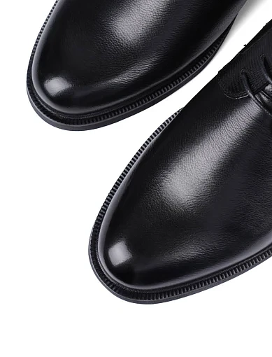 Мужские ботинки Miguel Miratez кожаные черные - фото 5 - Miraton