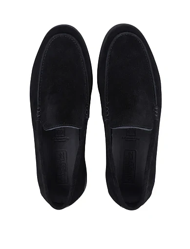 Чоловічі туфлі Miguel Miratez замшеві чорні (9361D-122-187) - фото 5 - Miraton
