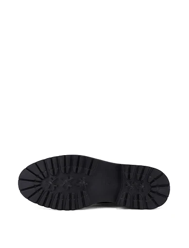 Чоловічі туфлі шкіряні чорні (9368D-72-542M) - фото 2 - Miraton