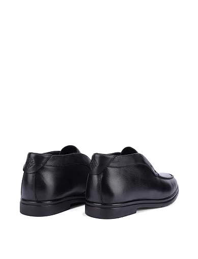 Чоловічі черевики шкіряні чорні (9370DH-33-178M) - фото 4 - Miraton